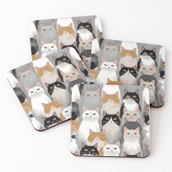 Item preview, Tricolor Cat Pattern designed and sold by PatronesKawai.