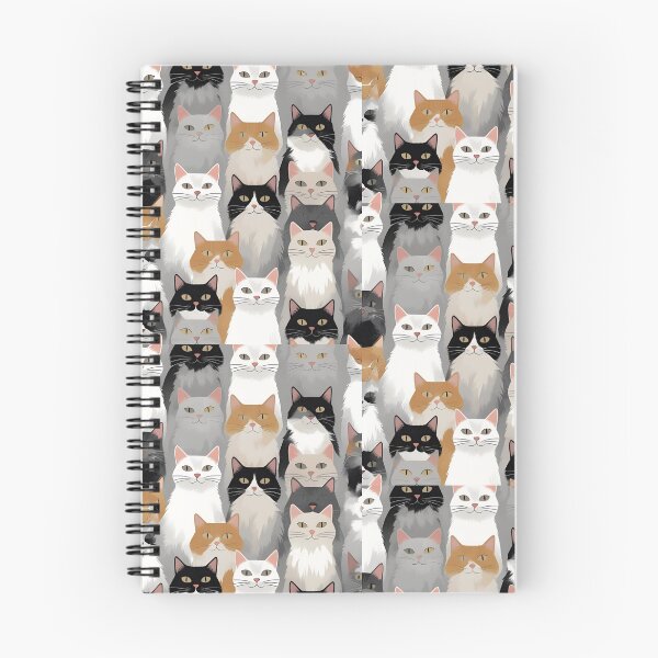 Item preview, Tricolor Cat Pattern designed and sold by PatronesKawai.