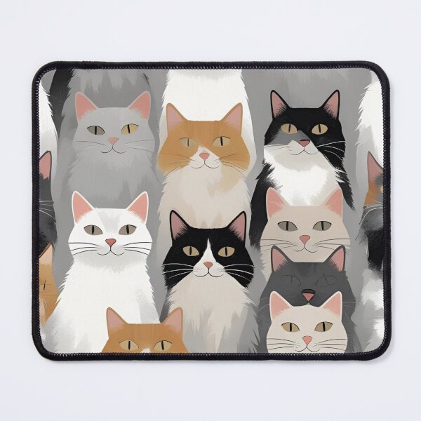 Item preview, Tricolor Cat Pattern designed and sold by PatronesKawai.