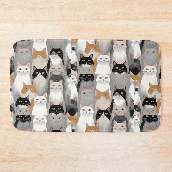Item preview, Tricolor Cat Pattern designed and sold by PatronesKawai.