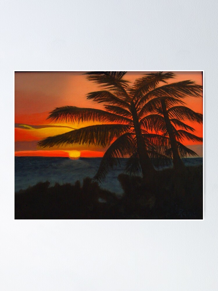 Alternate view of Evening Silhouette Poster