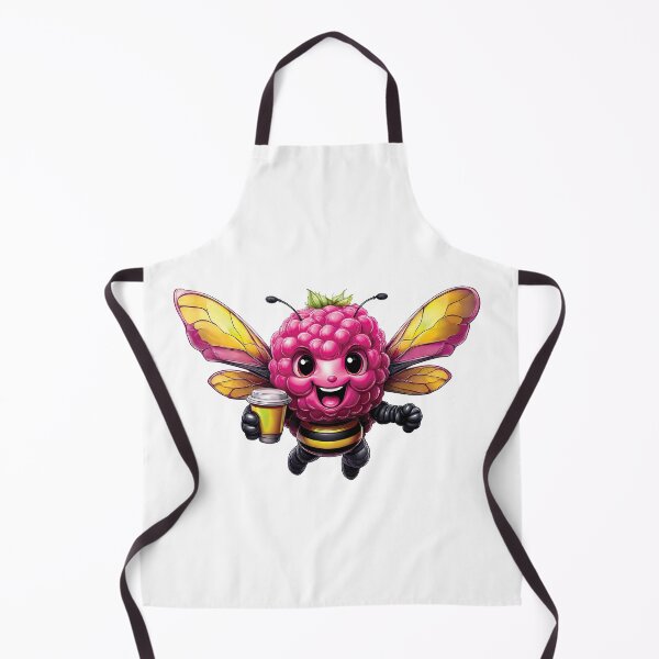 Item preview, Raspberry Coffee Bee designed and sold by caffin8ed.