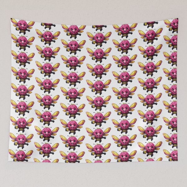 Item preview, Raspberry Coffee Bee designed and sold by caffin8ed.