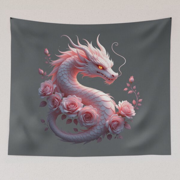 Item preview, Beautiful Flower Dragon designed and sold by Planetporridge.