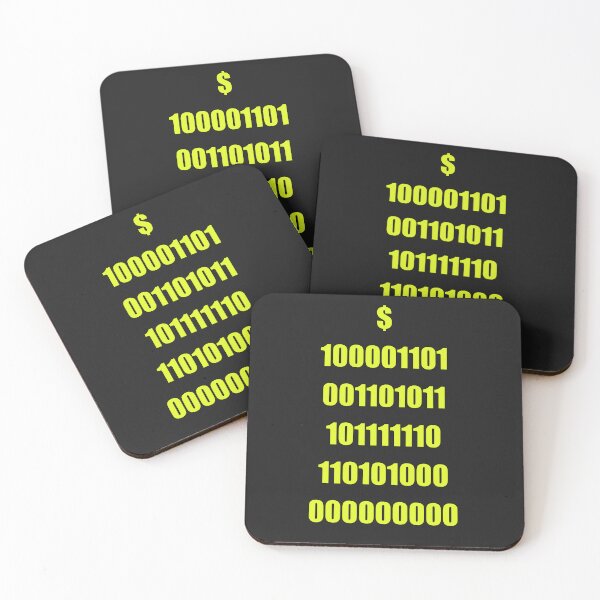 Item preview, The 37T — National Debt in Binary designed and sold by Sanctum Icons.