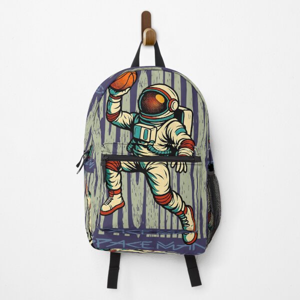Item preview, Spaceman Slam Dunk - Astronaut Playing Basketball in Outer Space designed and sold by Resonance Frequency.