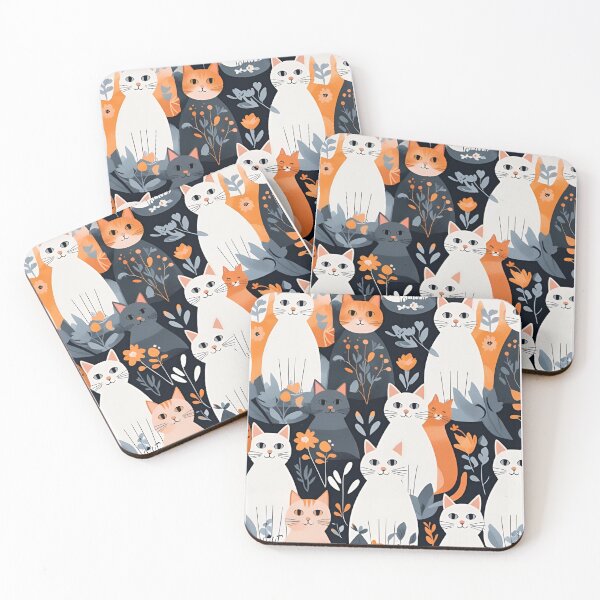 Item preview, Tricolor Cat Pattern designed and sold by PatronesKawai.