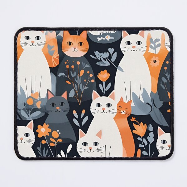Item preview, Tricolor Cat Pattern designed and sold by PatronesKawai.