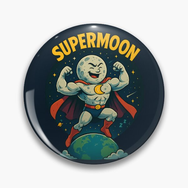 Item preview, SUPERMOON: Defender of the Night Sky designed and sold by celtveor.