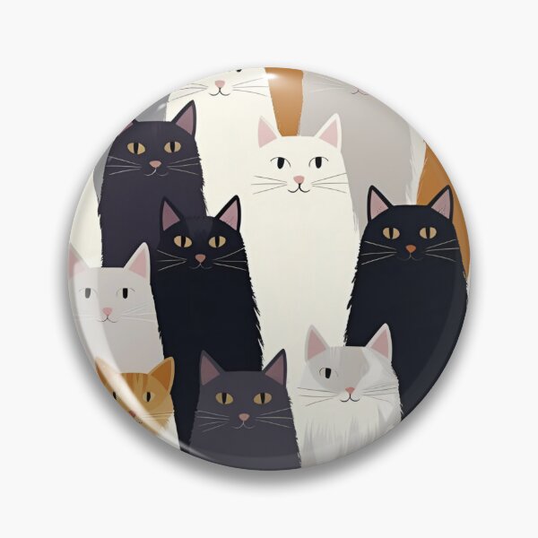 Item preview, Tricolor Cat Pattern designed and sold by PatronesKawai.