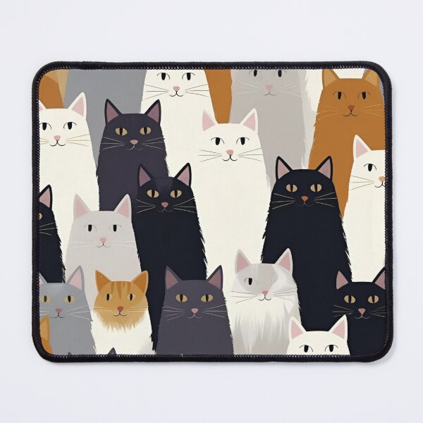 Item preview, Tricolor Cat Pattern designed and sold by PatronesKawai.