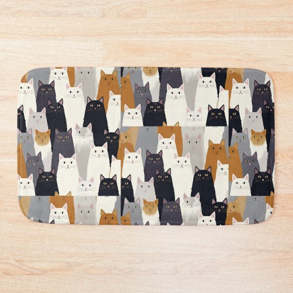 Item preview, Tricolor Cat Pattern designed and sold by PatronesKawai.