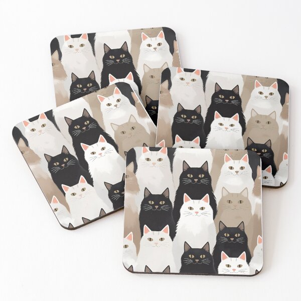 Item preview, Tricolor Cat Pattern designed and sold by PatronesKawai.