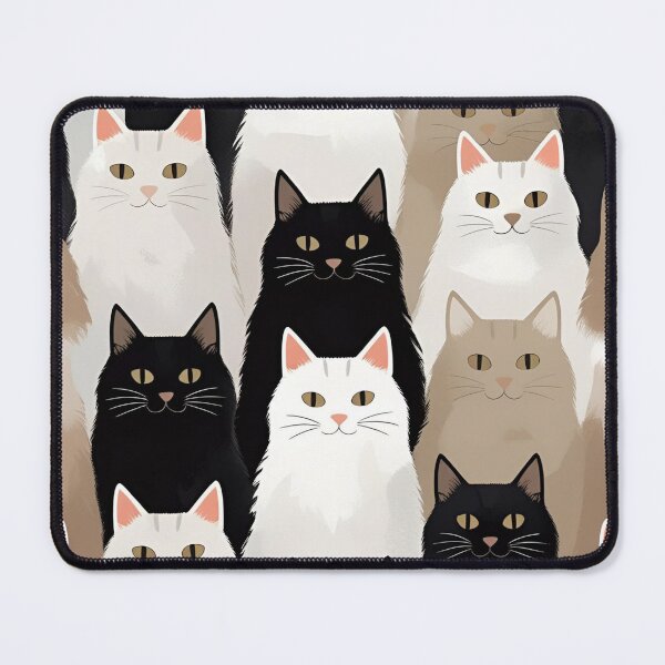 Item preview, Tricolor Cat Pattern designed and sold by PatronesKawai.