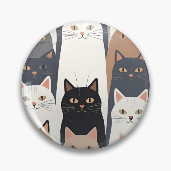 Item preview, Tricolor Cat Pattern designed and sold by PatronesKawai.