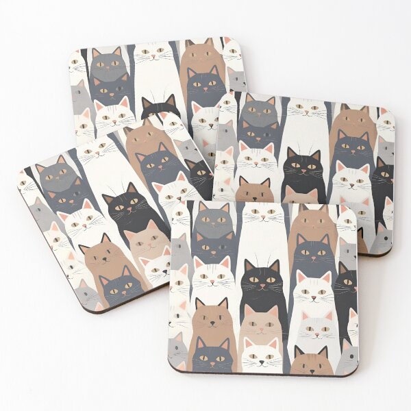 Item preview, Tricolor Cat Pattern designed and sold by PatronesKawai.