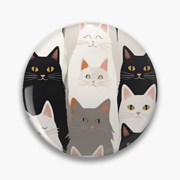 Item preview, Tricolor Cat Pattern designed and sold by PatronesKawai.