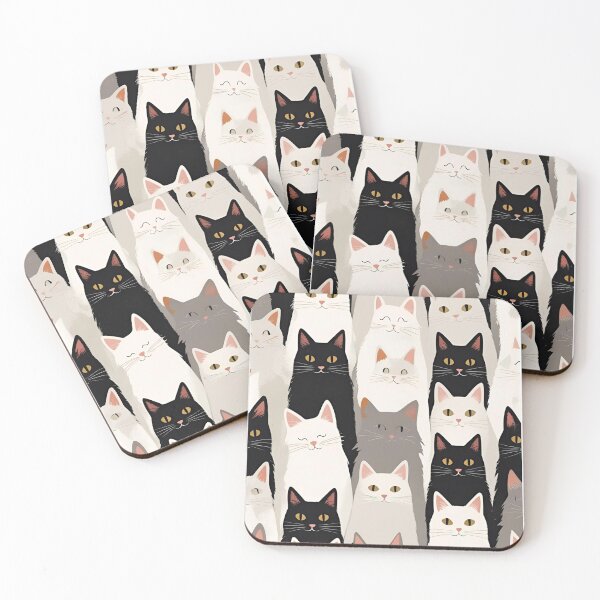 Item preview, Tricolor Cat Pattern designed and sold by PatronesKawai.