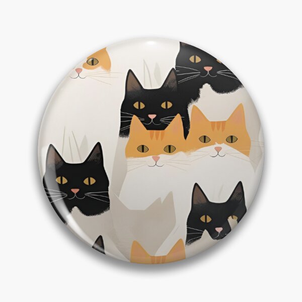 Item preview, Tricolor Cat Pattern designed and sold by PatronesKawai.
