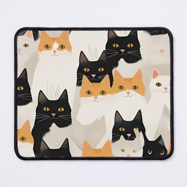 Item preview, Tricolor Cat Pattern designed and sold by PatronesKawai.