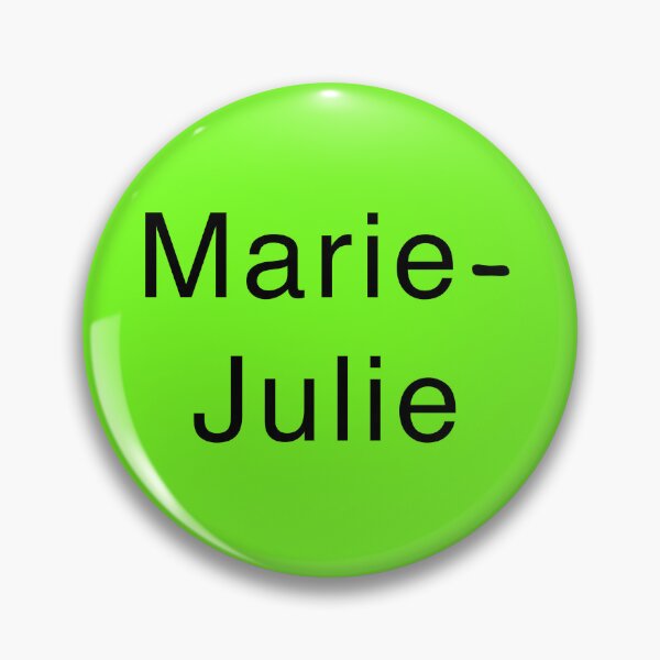 Item preview, Marie-Julie - rare names nametag designed and sold by eveyting.