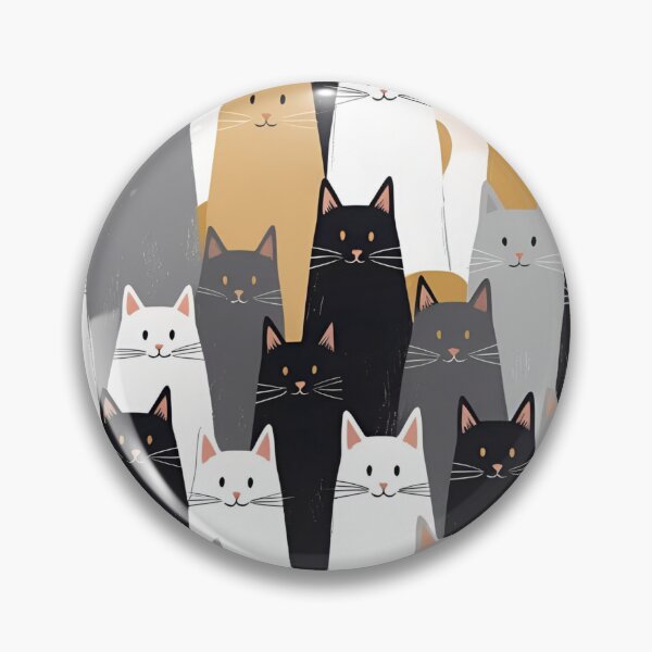 Item preview, Tricolor Cat Pattern designed and sold by PatronesKawai.
