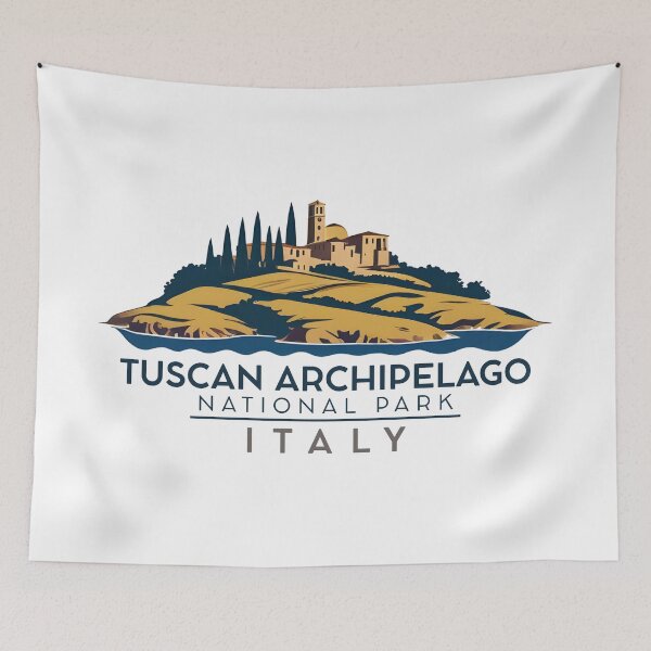Item preview, Tuscan Archipelago National Park - Italy designed and sold by GoodOldVintage.