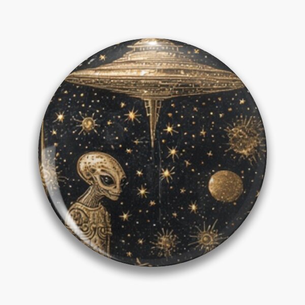 Item preview, ET Alien Ufo Art designed and sold by TheDarkWardrobe.