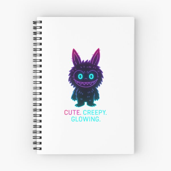 Item preview, Labubu Glow Drop – Transparent Neon Glitch Toy Design designed and sold by Aucia.