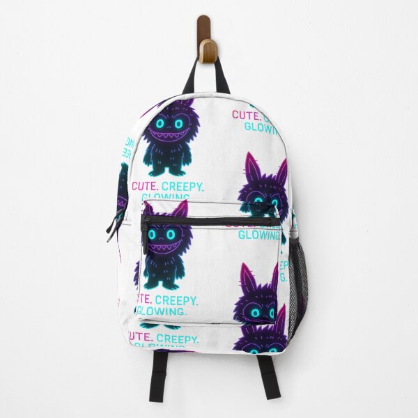 Item preview, Labubu Glow Drop – Transparent Neon Glitch Toy Design designed and sold by Aucia.