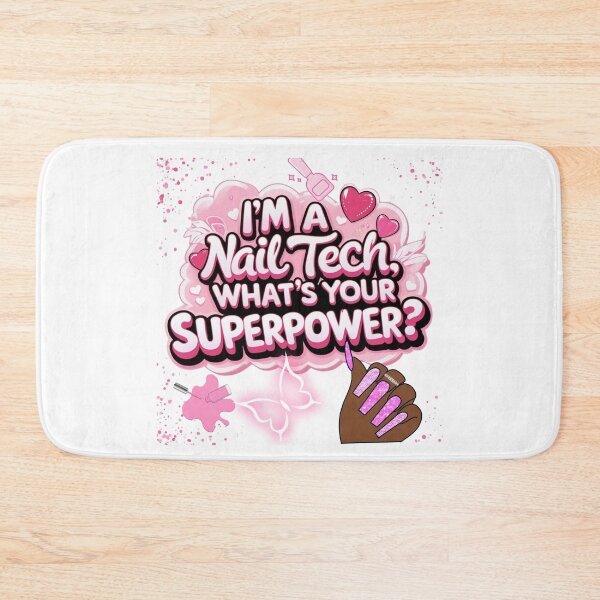 Item preview, Nail Tech.  I do nails what's your superpower.  designed and sold by Lisaarts.