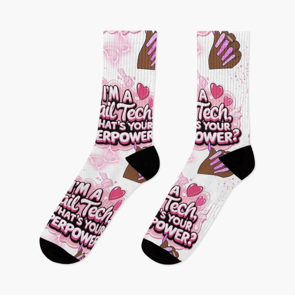 Item preview, Nail Tech.  I do nails what's your superpower.  designed and sold by Lisaarts.