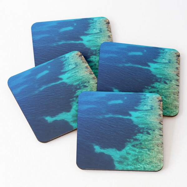 Item preview, Azure Shoreline Gradient – Turquoise to Deep Blue designed and sold by Ellaire.