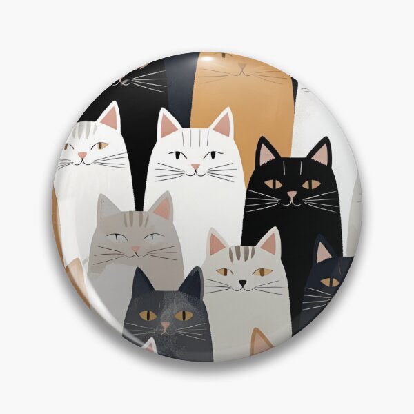 Item preview, Tricolor Cat Pattern designed and sold by PatronesKawai.