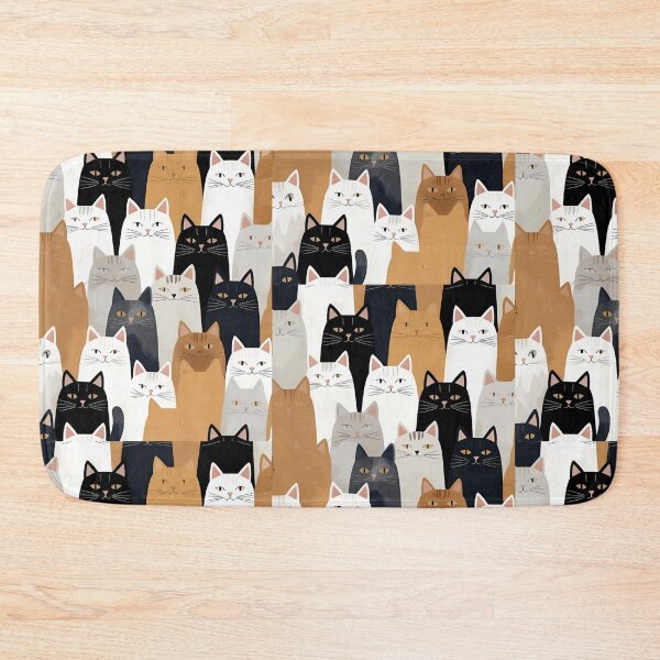 Item preview, Tricolor Cat Pattern designed and sold by PatronesKawai.