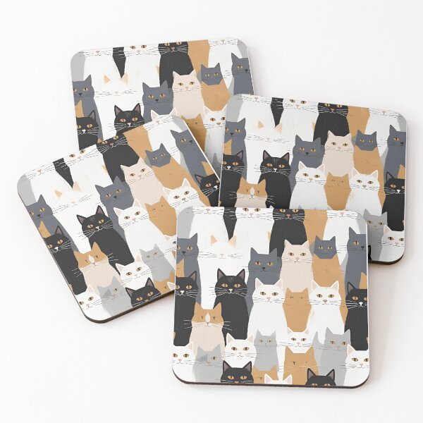 Item preview, Tricolor Cat Pattern designed and sold by PatronesKawai.