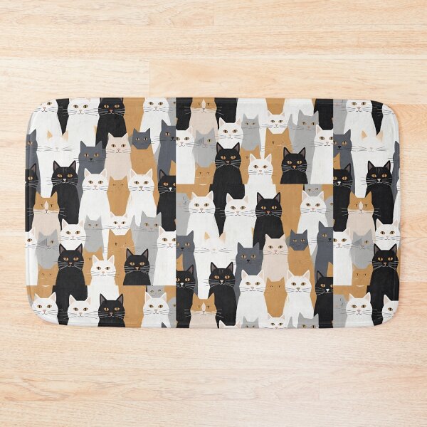 Item preview, Tricolor Cat Pattern designed and sold by PatronesKawai.