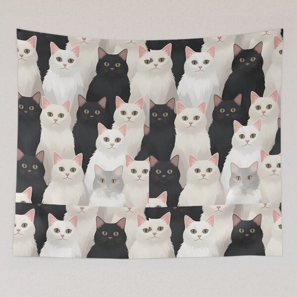 Item preview, Tricolor Cat Pattern designed and sold by PatronesKawai.