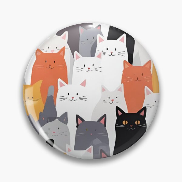 Item preview, Tricolor Cat Pattern designed and sold by PatronesKawai.