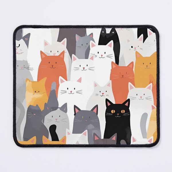 Item preview, Tricolor Cat Pattern designed and sold by PatronesKawai.