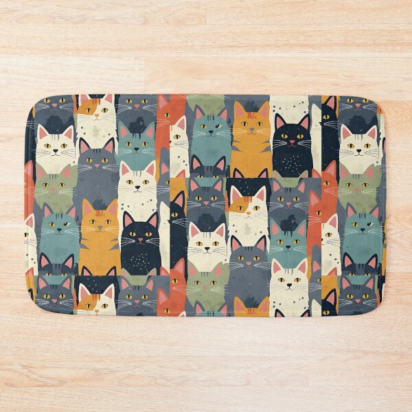 Item preview, Tricolor Cat Pattern designed and sold by PatronesKawai.