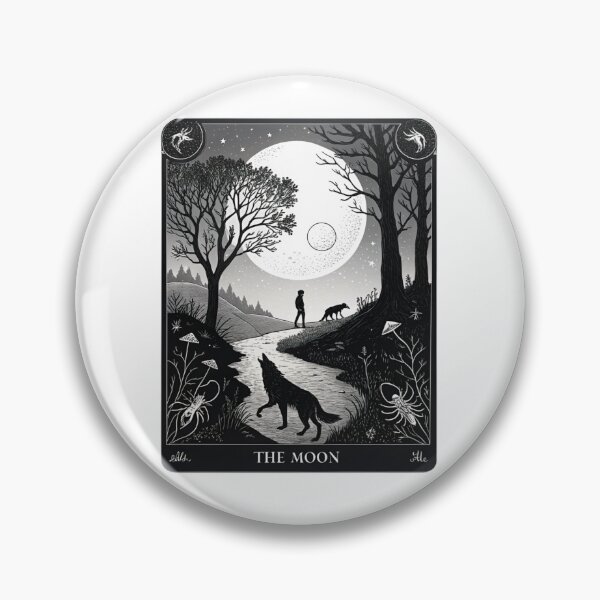 Item preview, Tarot card The moon  designed and sold by Lucky 777.