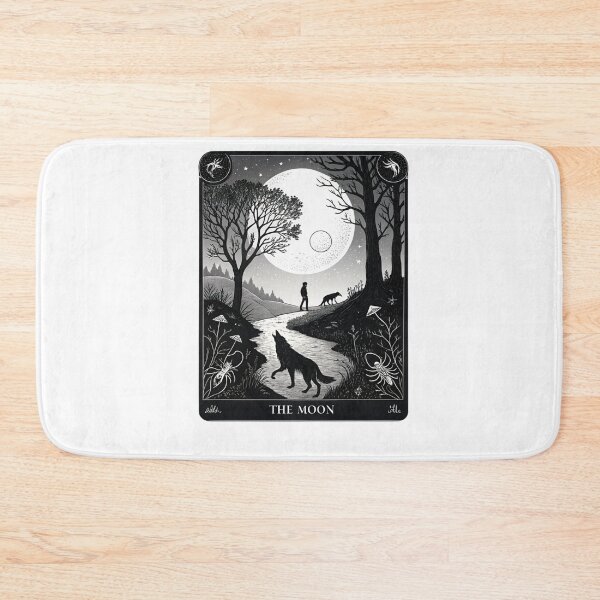 Item preview, Tarot card The moon  designed and sold by Lucky 777.