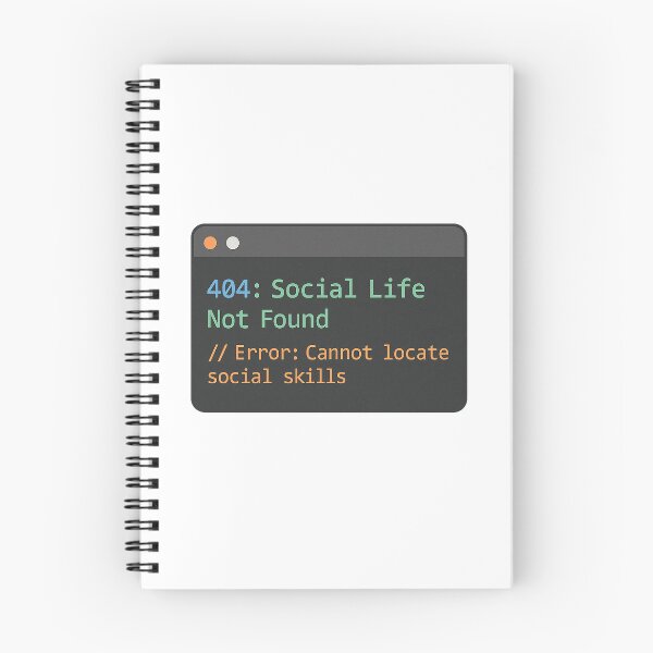 Item preview, Developer Life Code T-Shirt Social Life Not Found designed and sold by shashtopia.