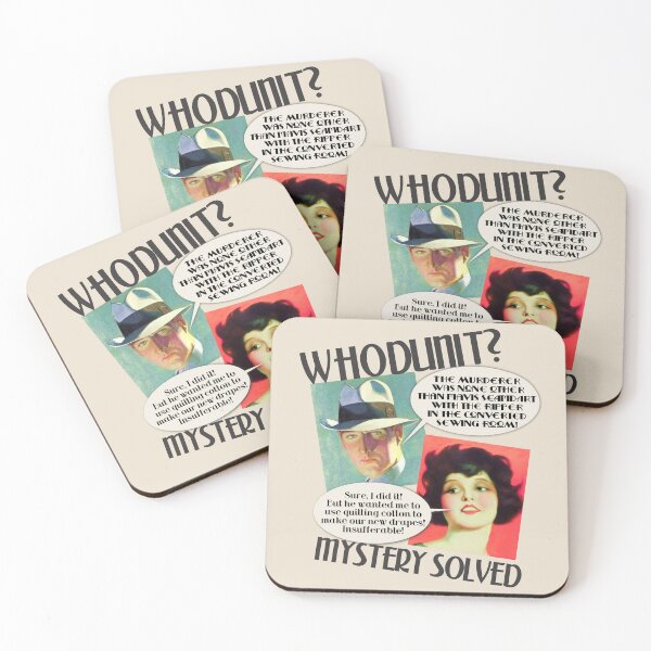 Item preview, Seamstress murder mystery sewing obsession whodunit designed and sold by BigMRanch.