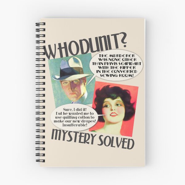 Item preview, Seamstress murder mystery sewing obsession whodunit designed and sold by BigMRanch.