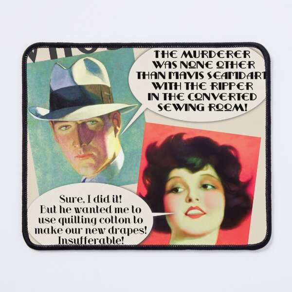 Item preview, Seamstress murder mystery sewing obsession whodunit designed and sold by BigMRanch.