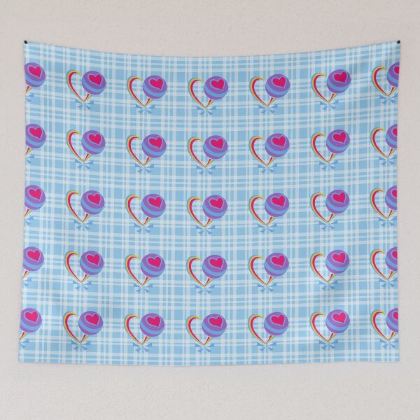 Item preview, Play-a-Lot Caring Bear Inspired Plaid designed and sold by joysqueezed-out.