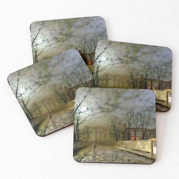 Item preview, John Atkinson Grimshaw - Silver Moonlight designed and sold by Jon-Baran.