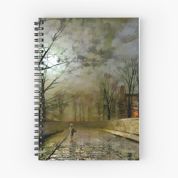 Item preview, John Atkinson Grimshaw - Silver Moonlight designed and sold by Jon-Baran.